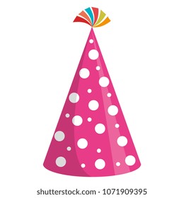 party hat isolated icon