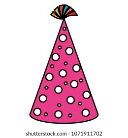 party hat isolated icon