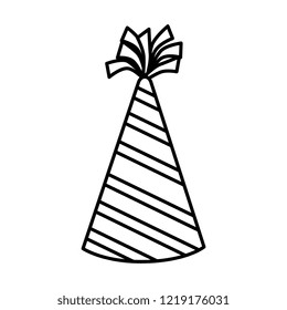 party hat isolated icon