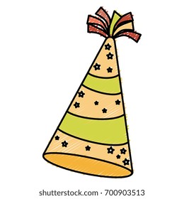 party hat isolated icon