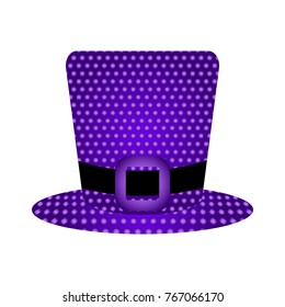 Party hat isolated on white background, Vector illustration