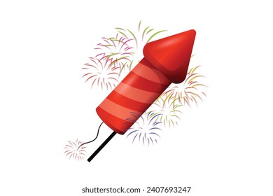 Party Hat New Year Sticker Design
