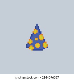 Party Hat In Pixel Style