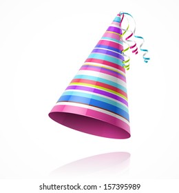 Party hat. Vector.