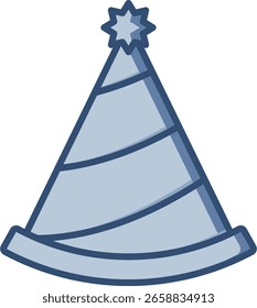 Participe do ícone de vetor com fundo transparente. Design de cor azul alterável.