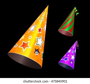 Party hat vector illustration