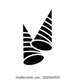 party hat vector illustration on white background