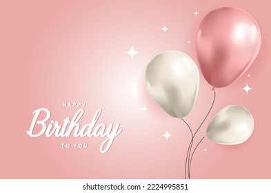 Ilustración vectorial de fondo de cumpleaños de feriado de fiesta
