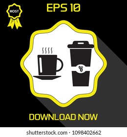 Party Holiday Event  Elements. Celebration. Food. Drink. Accessories, Music, Alcohol .Illustration in flat design .Vector Icon