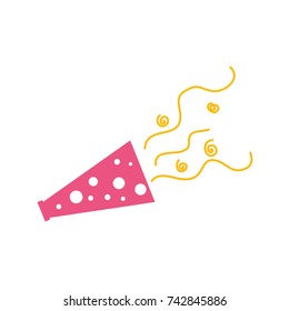 party horn blower confetti celebration birthday