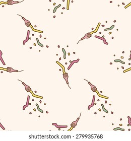 party horn , cartoon seamless pattern background