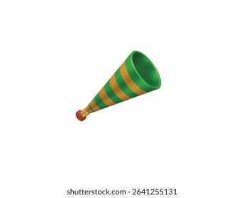  party horn icon 3d illustration render