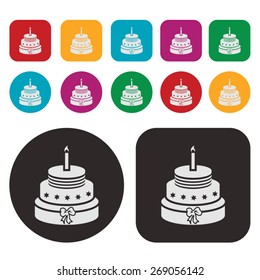 Party icon / Cake icon