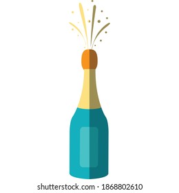 Party icon. A decoration used when a party event is made into an icon design.
