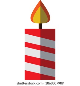 Party icon. A decoration used when a party event is made into an icon design.