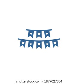 Party icon design vector template, Party supplies design concept, Icon symbol, Illustration