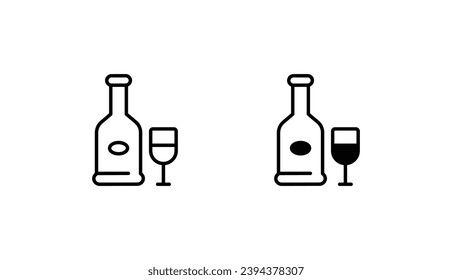 Diseño de icono de partido con ilustración de fondo blanco
