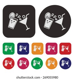 Party icon / Drink icon / Cocktail icon