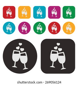 Party icon / Drink icon / Cocktail icon