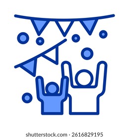 Party Icon Element For Design