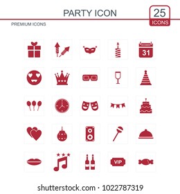 Party Icon set