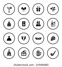 Party icon set