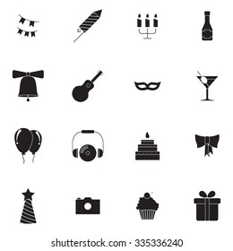 Party icon set