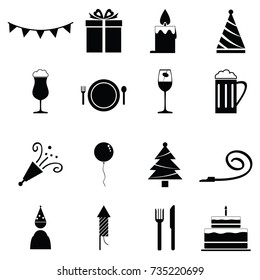 party icon set