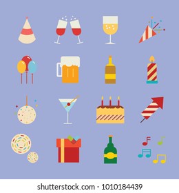 party  icon vector