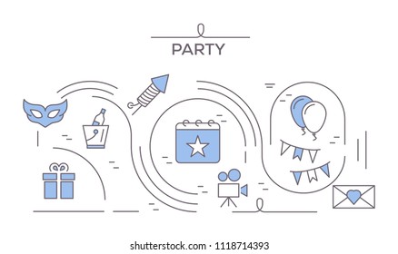 Party Icons Concept