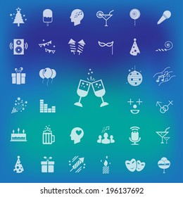 Party Icons set