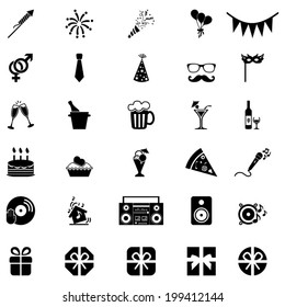 Party Icons set