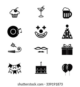 party icons set