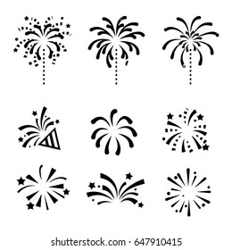 Party Icons vector illustration