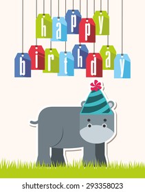 party invitation design, vector illustration eps10 graphic 