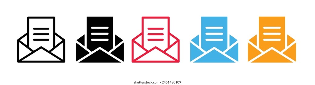 Icono de sobre de invitación de fiesta para celebraciones de eventos y saludos