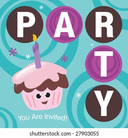 Party Invitation (more in portfolio)