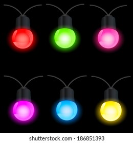Party light bulbs