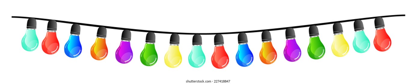 party lights isolated