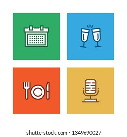 PARTY LINE ICON SET
