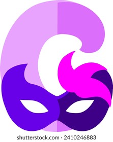 Party Mask Alphabet Letter  Collection,
a cool collection of letters perfect for adding flair to your designs. Perfect for logos, illustrations, or any project to instantly elevate your style.