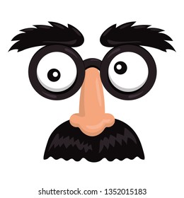 party mask cartoon