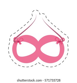 party mask icon image, vector illustration design