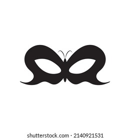 Party Mask icon template vector design
