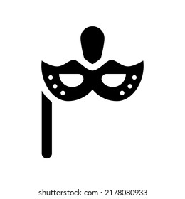 Party Mask Icon Vector Symbol Design Illustration