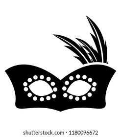 
Party mask for mardi gras event 
