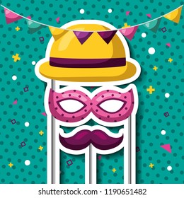 party mask night