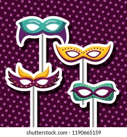 party mask night