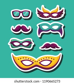 party mask night