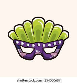party mask theme elements
